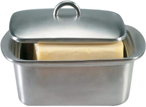 danesco stainless steel double walled butter box|Danesco Stainless Steel Double Walled Butter Box.